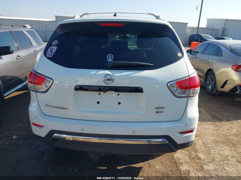 2016 Nissan Pathfinder Platinum/S/Sl/Sv VIN: 5N1AR2MM5GC641197 Lot: 43854711
