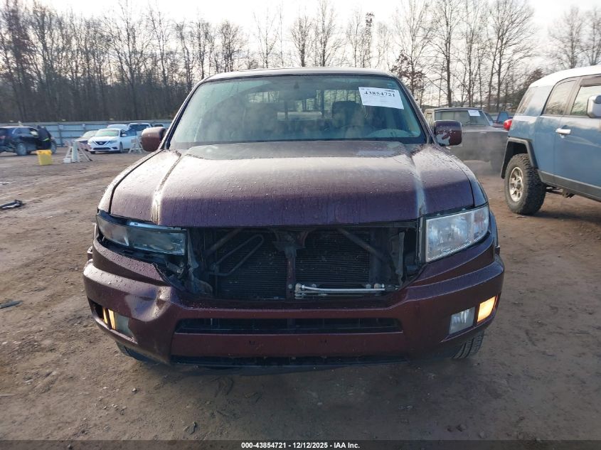 2013 Honda Ridgeline Rtl VIN: 5FPYK1F54DB015752 Lot: 43854721