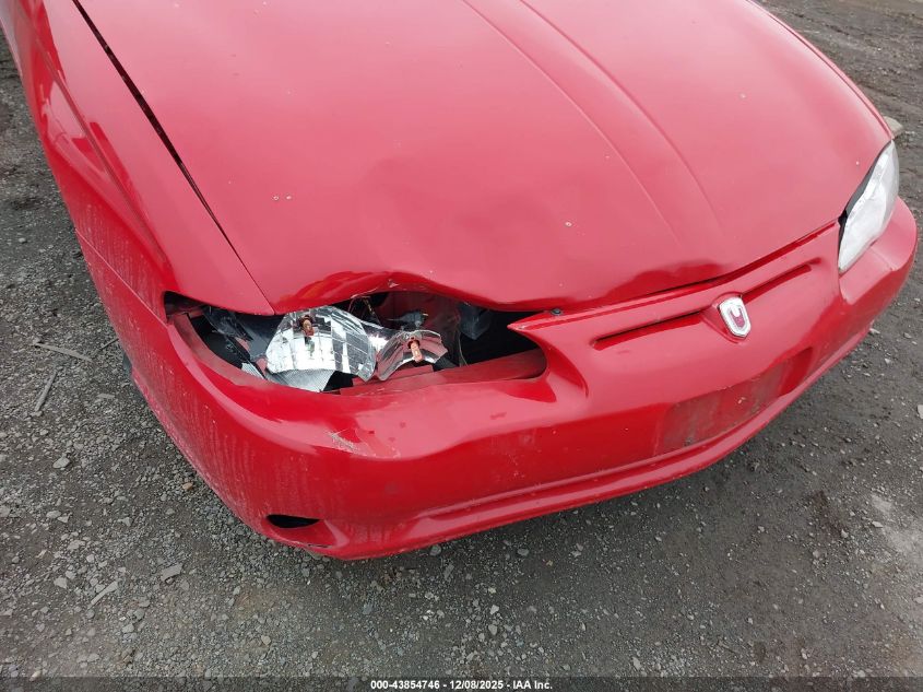 2004 Chevrolet Monte Carlo Ls VIN: 2G1WW12E049111045 Lot: 43854746