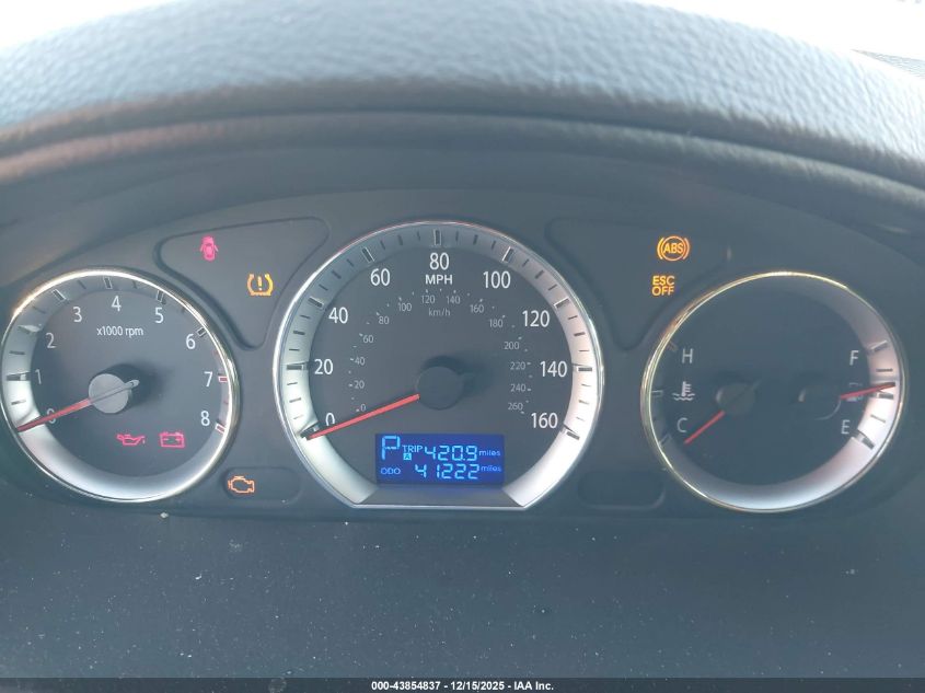 2009 Hyundai Sonata Limited VIN: 5NPEU46C99H494345 Lot: 43854837