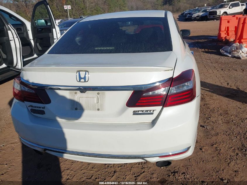 2017 Honda Accord Sport Se VIN: 1HGCR2F10HA138594 Lot: 43854843