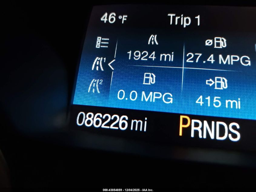 2019 Ford Escape Se VIN: 1FMCU0GD2KUC26526 Lot: 43854859