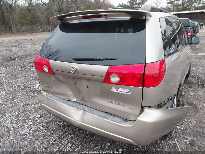 2008 Toyota Sienna Le VIN: 5TDZK23C28S202494 Lot: 43854864