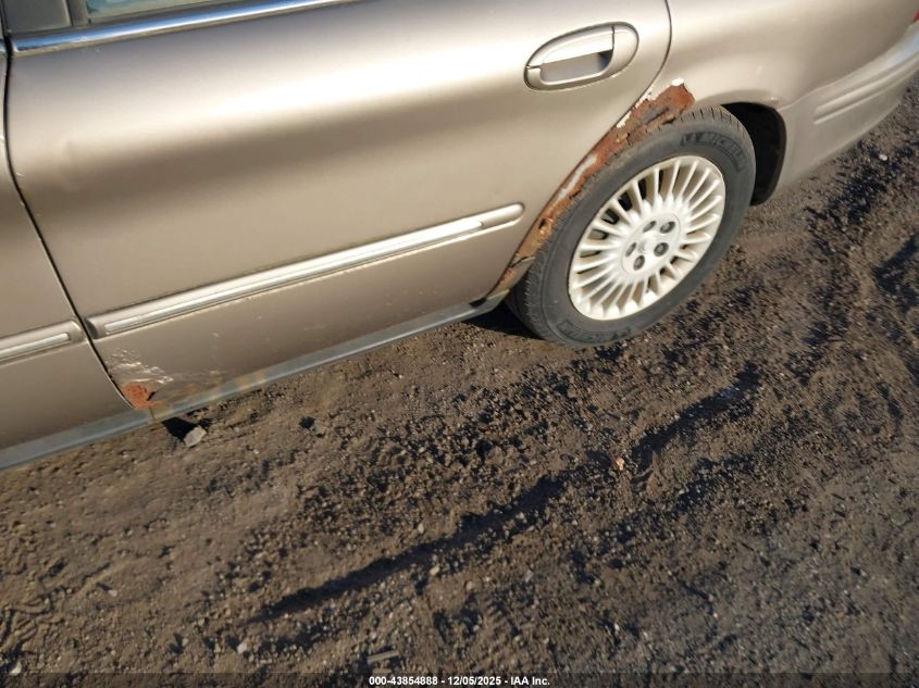 2002 Mercury Sable Gs VIN: 1MEFM50U22G619271 Lot: 43854888