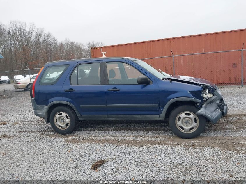 2004 Honda Cr-V Lx VIN: JHLRD684X4C014436 Lot: 43854926