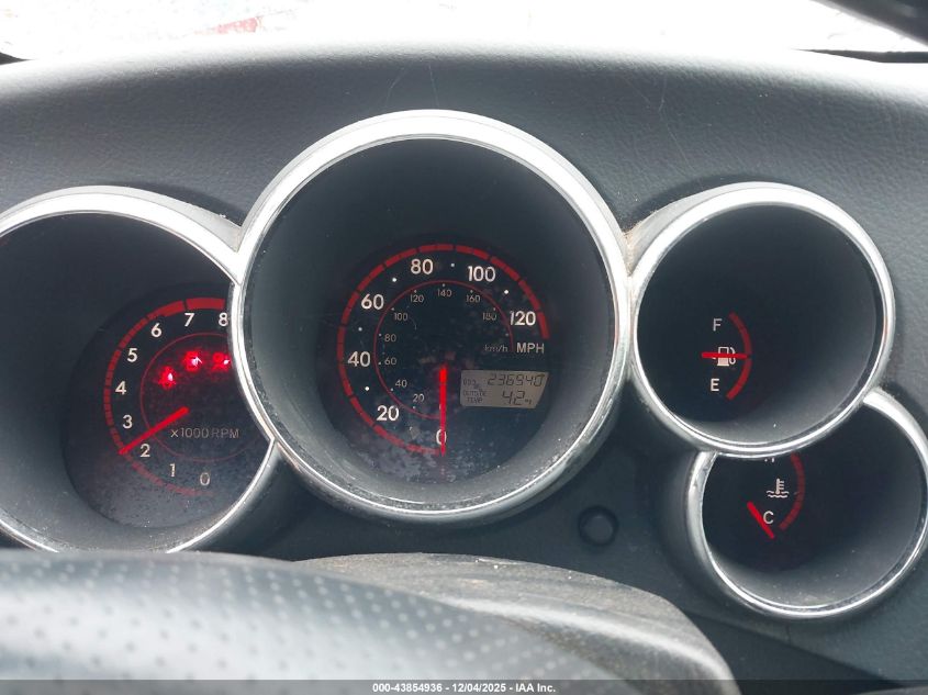 2005 Toyota Matrix Xr VIN: 2T1KR32E55C350729 Lot: 43854936