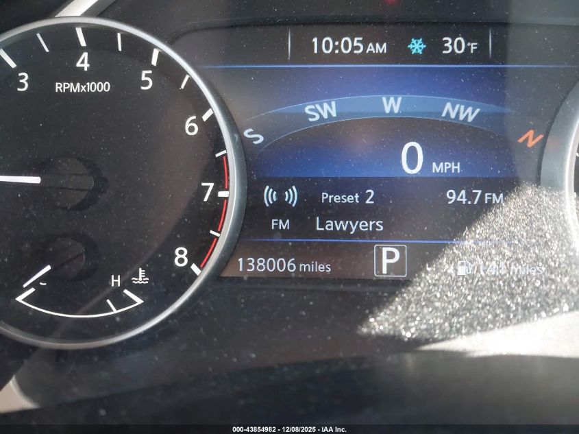 2015 Nissan Murano S VIN: 5N1AZ2MH5FN244062 Lot: 43854982