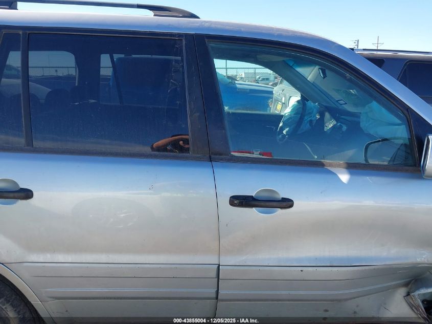 2003 Honda Pilot Ex VIN: 2HKYF18433H577613 Lot: 43855004