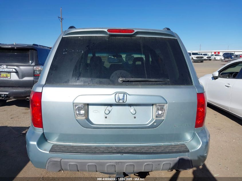 2003 Honda Pilot Ex VIN: 2HKYF18433H577613 Lot: 43855004