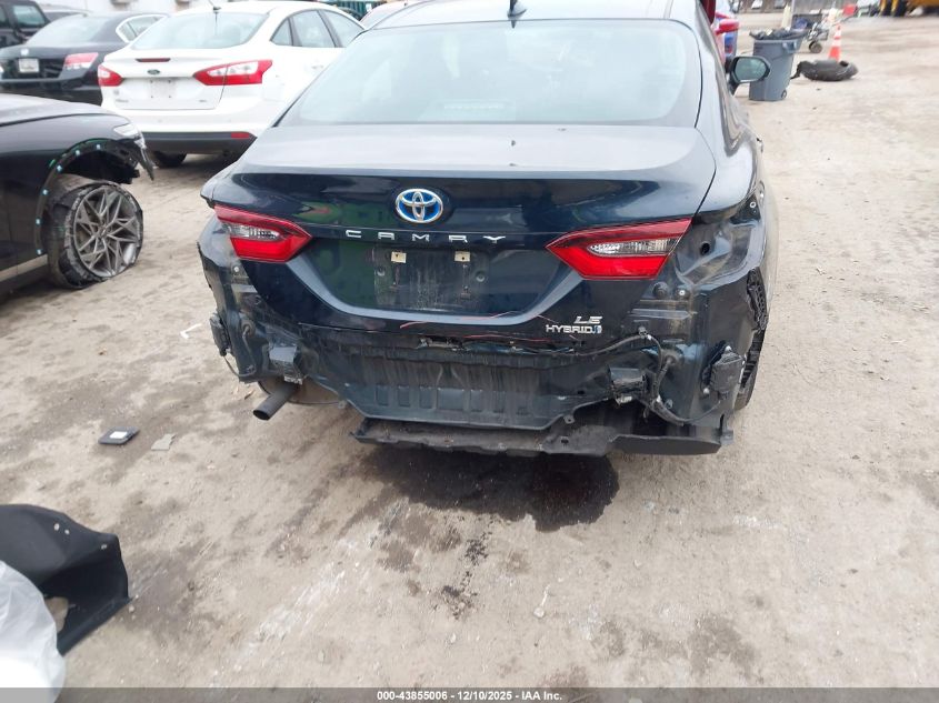 2021 Toyota Camry Le Hybrid VIN: 4T1C31AK8MU551328 Lot: 43855006