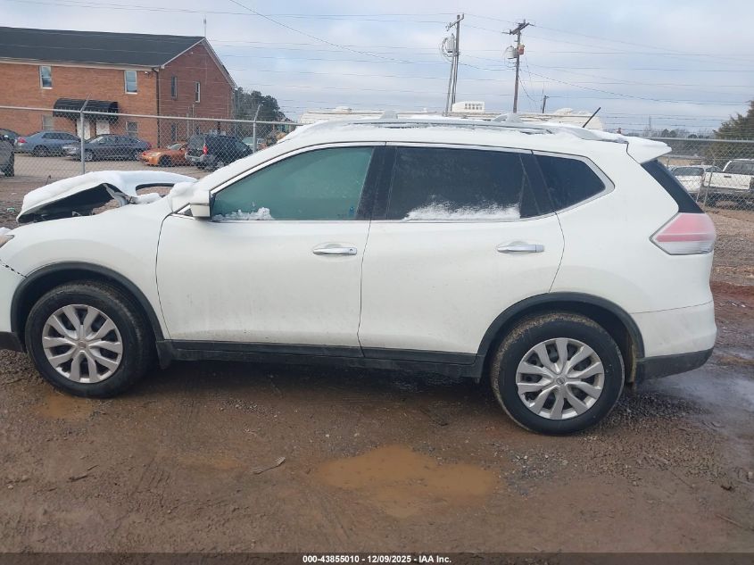 2016 Nissan Rogue S VIN: 5N1AT2MV1GC842864 Lot: 43855010