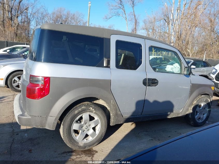 2004 Honda Element Ex VIN: 5J6YH28544L004834 Lot: 43855011