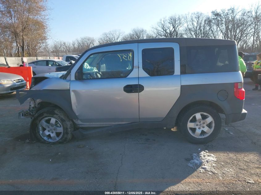 2004 Honda Element Ex VIN: 5J6YH28544L004834 Lot: 43855011