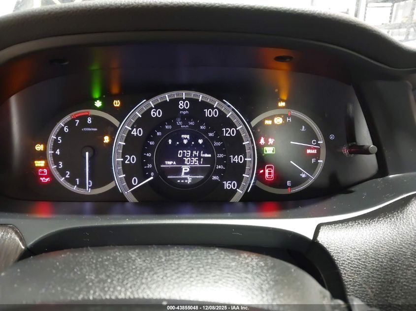 2014 Honda Accord Ex-L VIN: 1HGCR2F87EA300696 Lot: 43855048