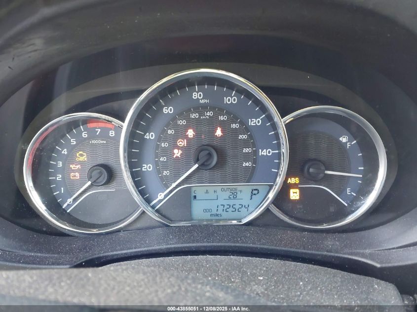 2015 Toyota Corolla Le VIN: 5YFBURHE1FP280754 Lot: 43855051