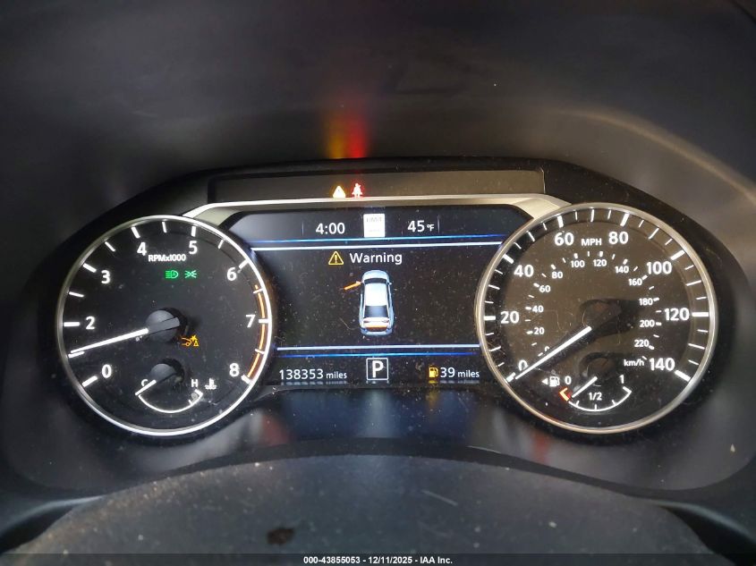 2020 Nissan Altima Sl Fwd VIN: 1N4BL4EV7LC160073 Lot: 43855053