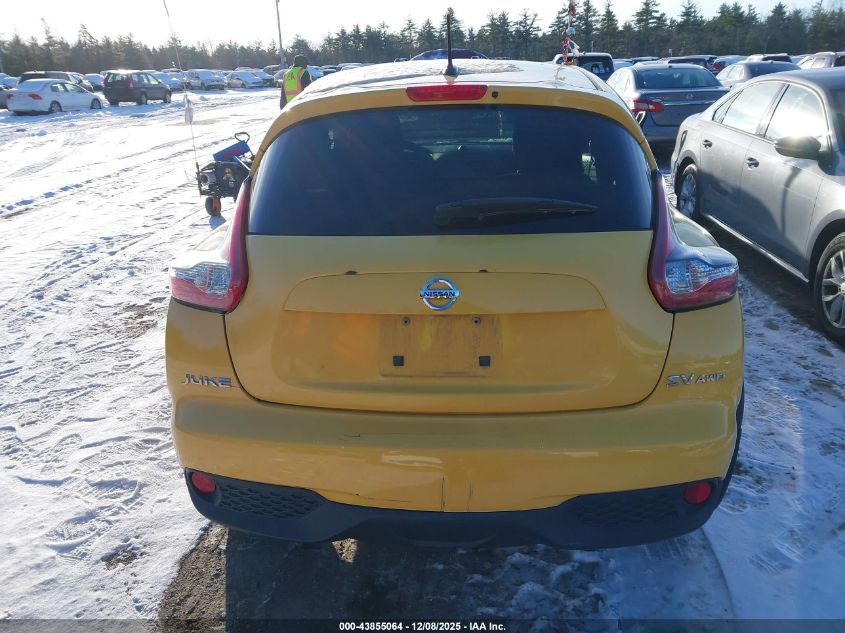 2015 Nissan Juke Sv VIN: JN8AF5MV7FT550149 Lot: 43855064