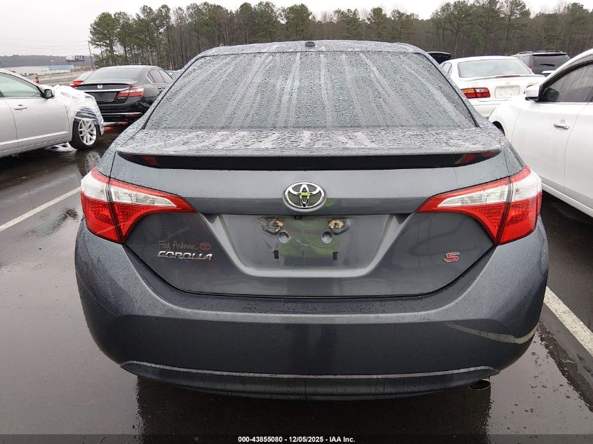 2014 Toyota Corolla S Plus VIN: 5YFBURHE0EP122100 Lot: 43855080