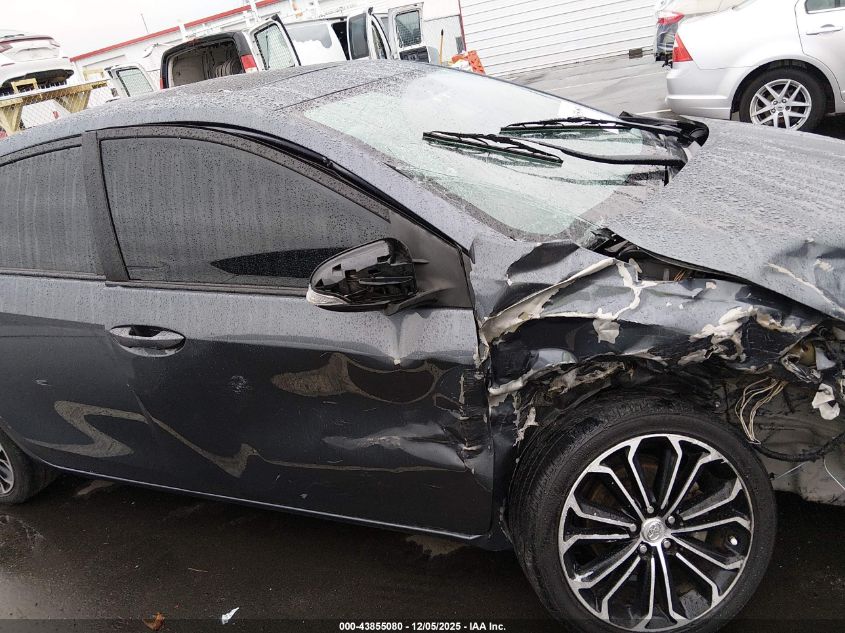 2014 Toyota Corolla S Plus VIN: 5YFBURHE0EP122100 Lot: 43855080