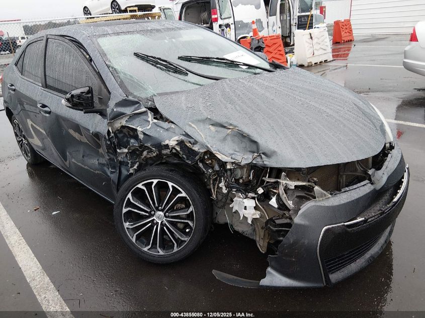 2014 Toyota Corolla S Plus VIN: 5YFBURHE0EP122100 Lot: 43855080