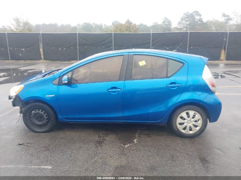 2013 Toyota Prius C One VIN: JTDKDTB37D1538443 Lot: 43855083