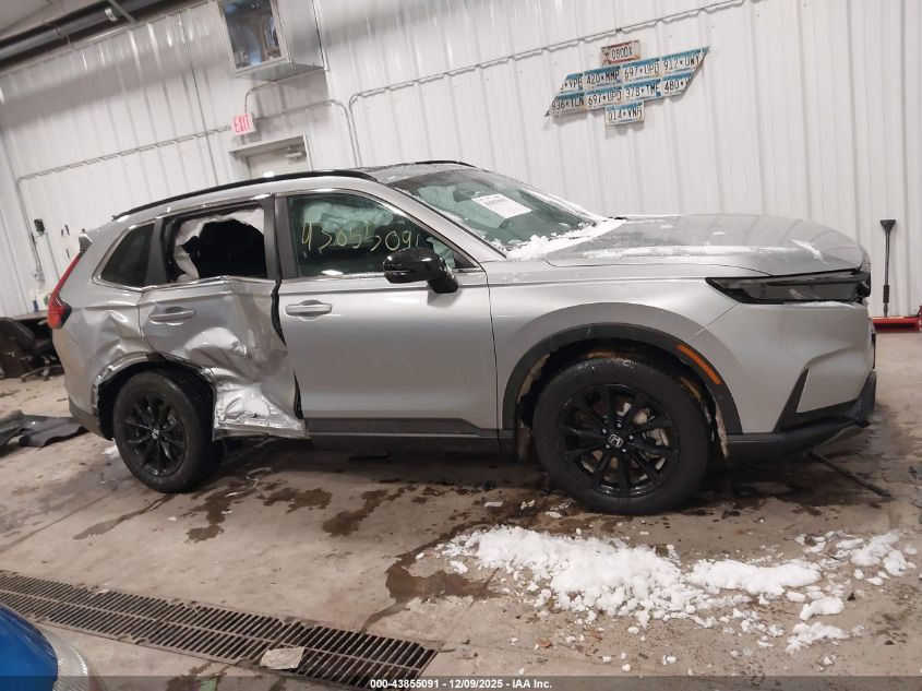 2025 Honda Cr-V Hybrid Sport-L VIN: 5J6RS6H84SL038633 Lot: 43855091