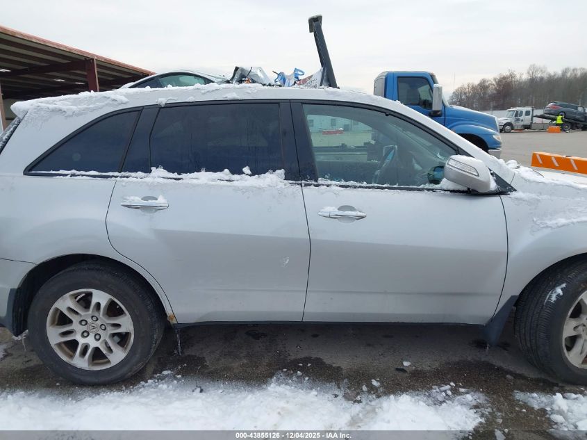 2009 Acura Mdx VIN: 2HNYD28219H522860 Lot: 43855126