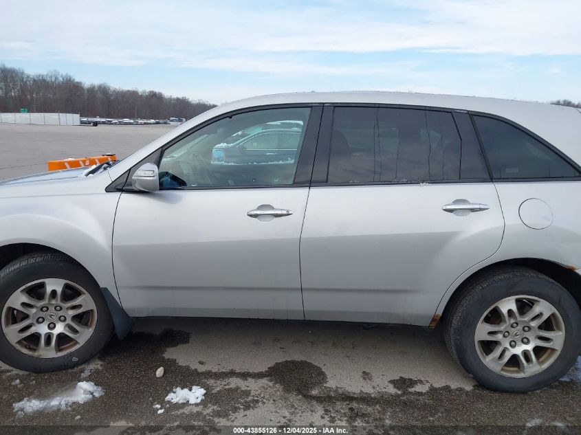 2009 Acura Mdx VIN: 2HNYD28219H522860 Lot: 43855126