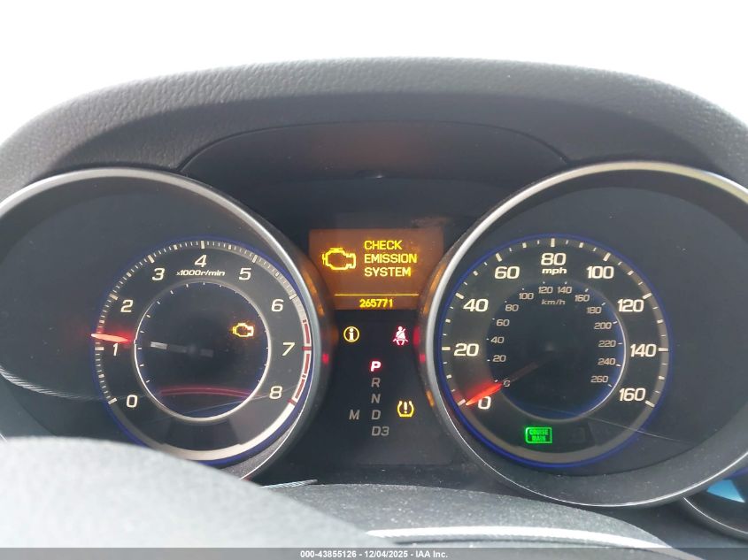 2009 Acura Mdx VIN: 2HNYD28219H522860 Lot: 43855126