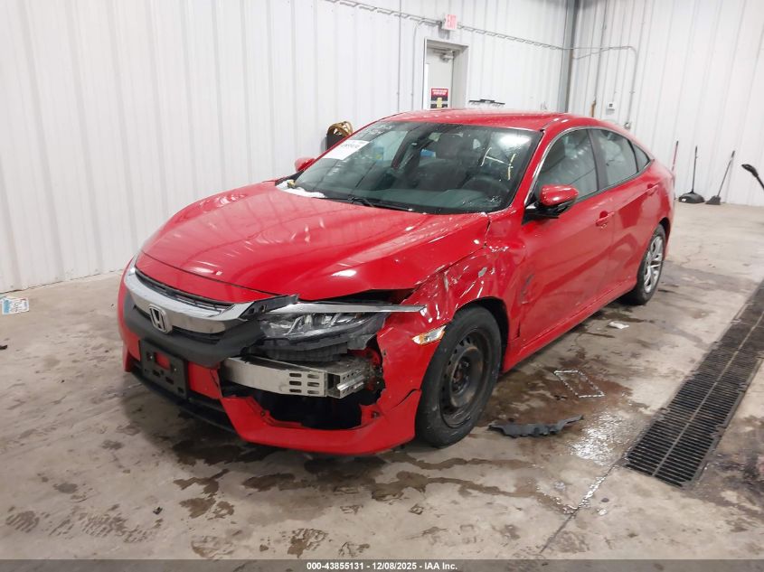 2017 Honda Civic Lx VIN: 2HGFC2F50HH540862 Lot: 43855131