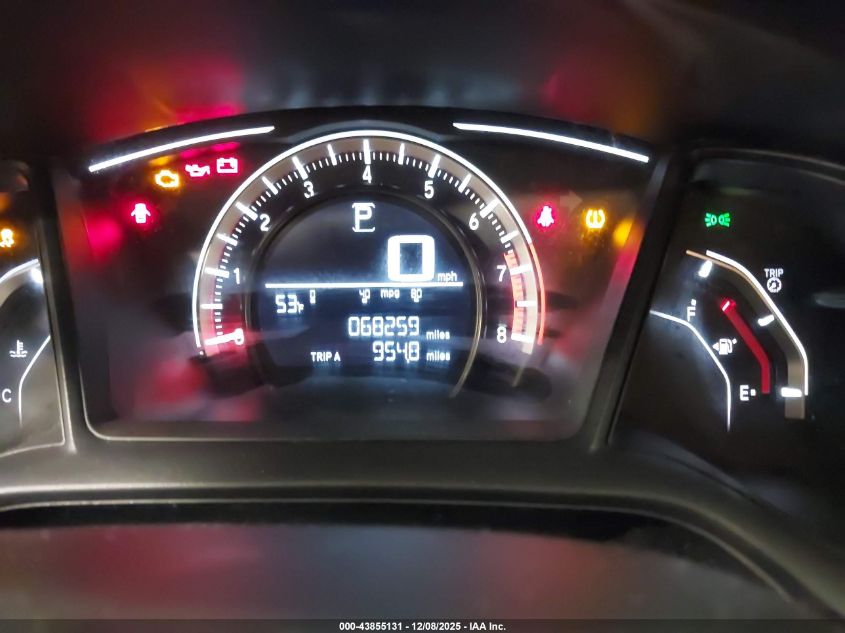 2017 Honda Civic Lx VIN: 2HGFC2F50HH540862 Lot: 43855131