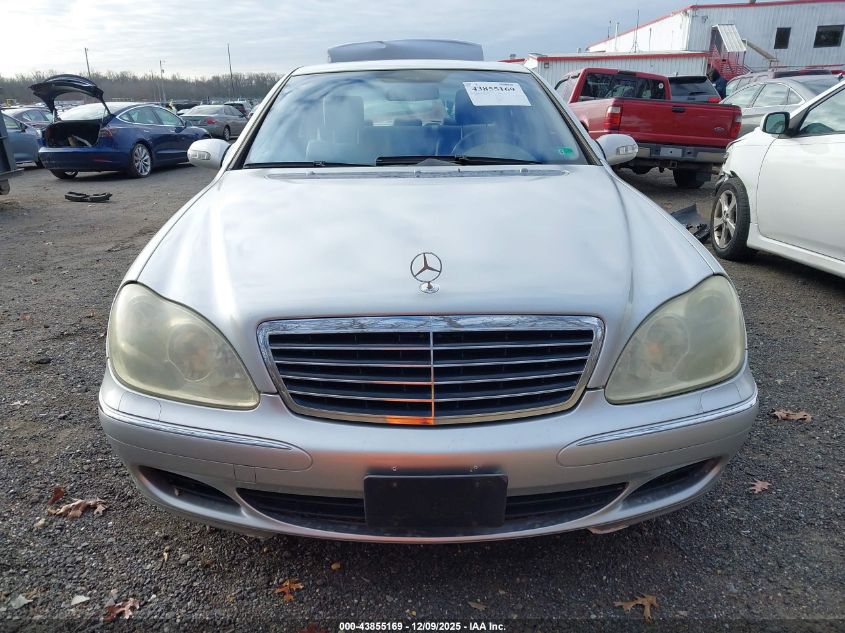 2004 Mercedes-Benz S 430 VIN: WDBNG70JX4A413836 Lot: 43855169