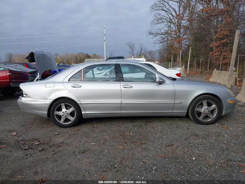 2004 Mercedes-Benz S 430 VIN: WDBNG70JX4A413836 Lot: 43855169
