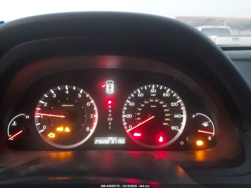 2009 Honda Accord 2.4 Lx VIN: JHMCP26399C017007 Lot: 43855175