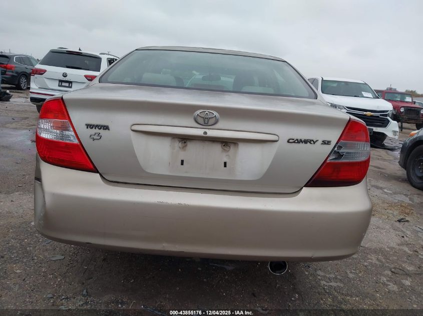 2004 Toyota Camry Se VIN: 4T1BE32K64U918078 Lot: 43855176