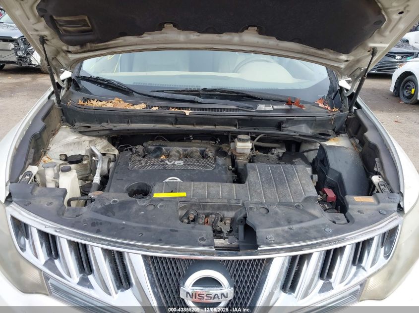 2009 Nissan Murano Sl VIN: JN8AZ18W59W215025 Lot: 43855209