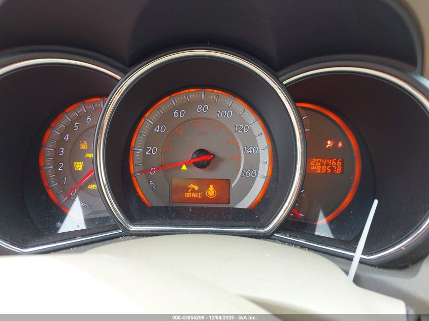 2009 Nissan Murano Sl VIN: JN8AZ18W59W215025 Lot: 43855209