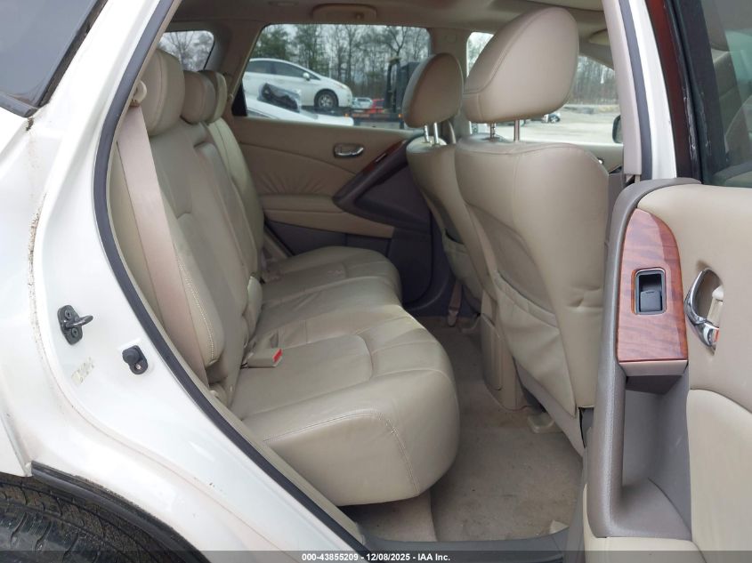 2009 Nissan Murano Sl VIN: JN8AZ18W59W215025 Lot: 43855209