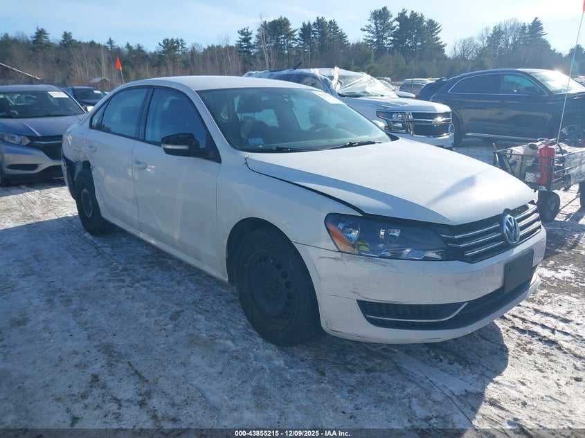 2015 VOLKSWAGEN PASSAT 1.8T S