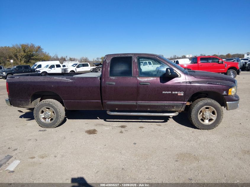 2004 Dodge Ram 2500 Slt/Laramie VIN: 3D7KU28C84G275100 Lot: 43855227