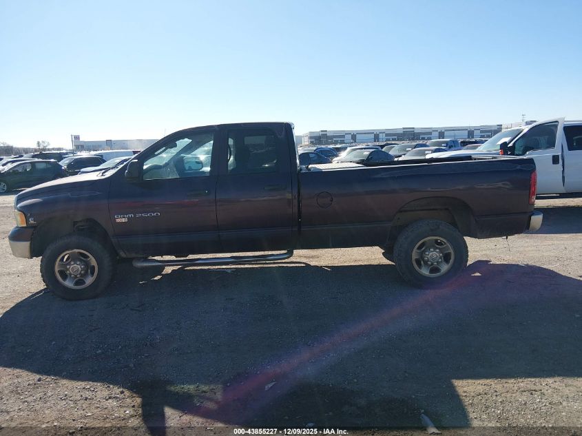 2004 Dodge Ram 2500 Slt/Laramie VIN: 3D7KU28C84G275100 Lot: 43855227