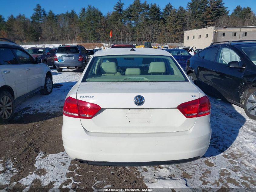 2015 Volkswagen Passat 1.8T Limited Edition VIN: 1VWAT7A31FC092883 Lot: 43855263