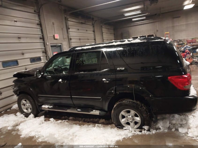 2005 Toyota Sequoia Sr5 V8 VIN: 5TDBT44AX5S239585 Lot: 43855287