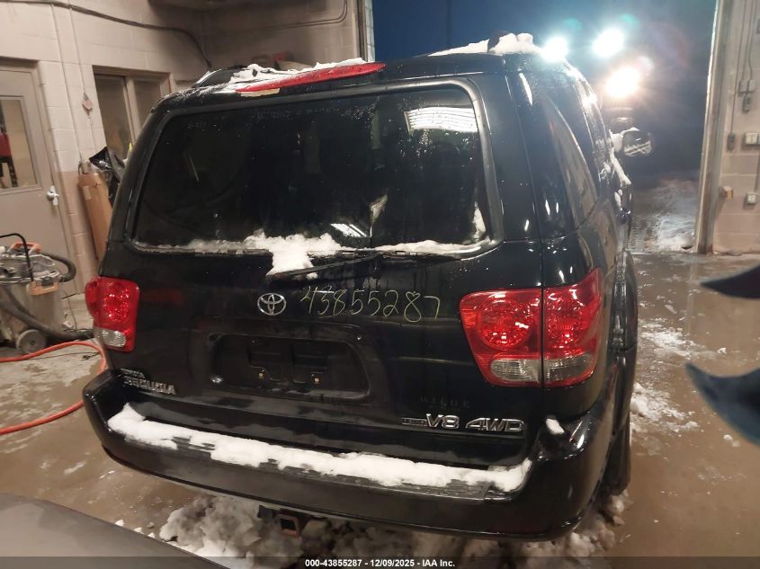 2005 Toyota Sequoia Sr5 V8 VIN: 5TDBT44AX5S239585 Lot: 43855287