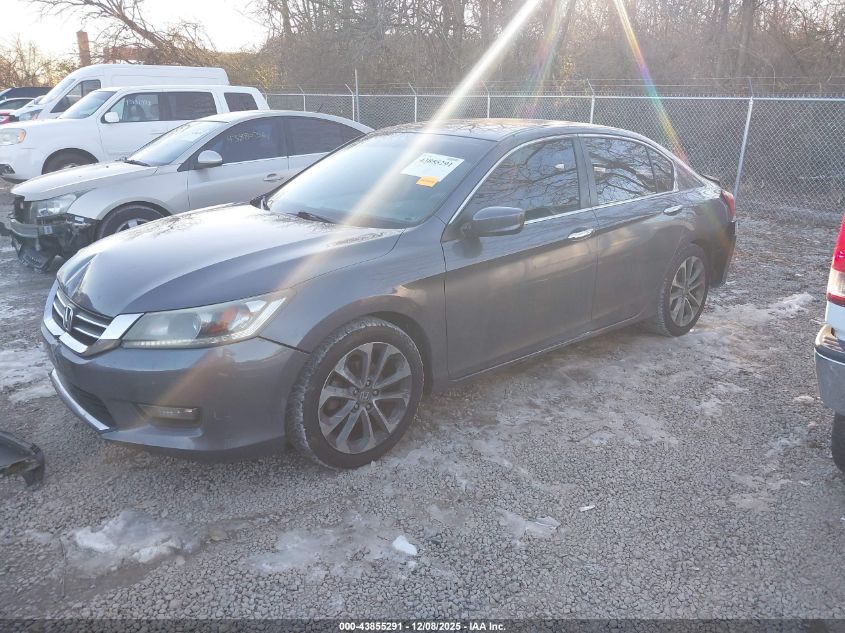 2015 Honda Accord Sport VIN: 1HGCR2E58FA041757 Lot: 43855291