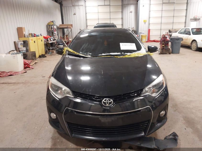 2015 Toyota Corolla S Plus VIN: 2T1BURHE4FC274222 Lot: 43855297