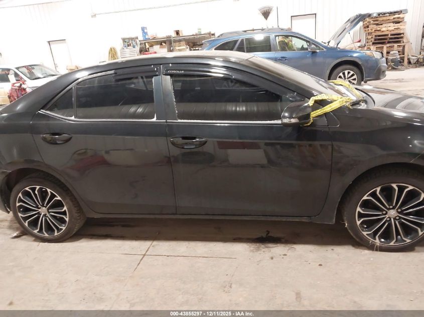 2015 Toyota Corolla S Plus VIN: 2T1BURHE4FC274222 Lot: 43855297