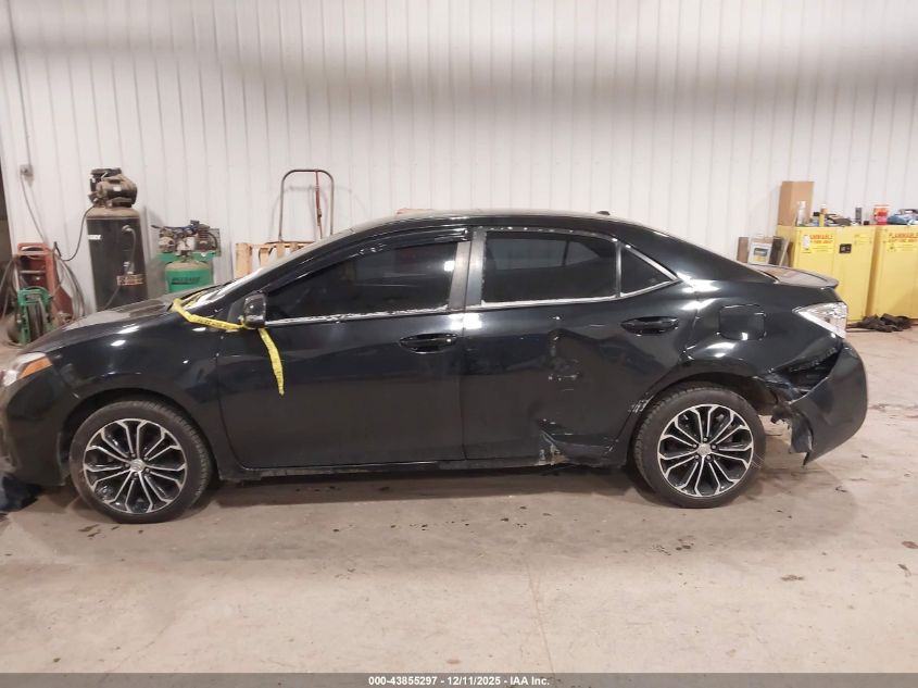 2015 Toyota Corolla S Plus VIN: 2T1BURHE4FC274222 Lot: 43855297