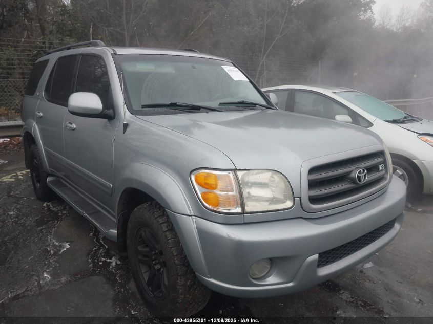 2004 Toyota Sequoia Sr5 V8 VIN: 5TDBT44A04S206397 Lot: 43855301