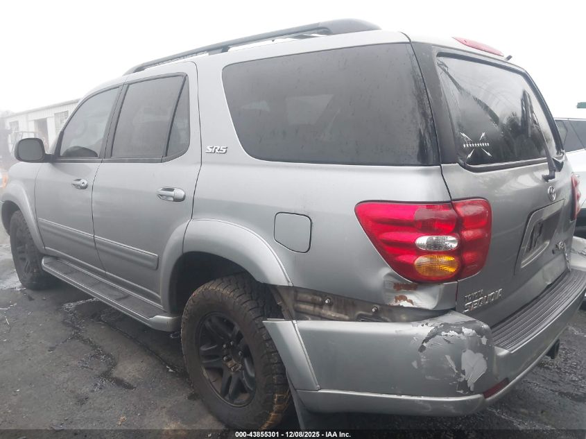 2004 Toyota Sequoia Sr5 V8 VIN: 5TDBT44A04S206397 Lot: 43855301